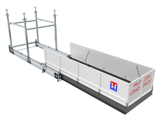 2800 मिमी चौड़ाई retractable सामग्री कैंटीडेक पहुँच मंच MLP2800