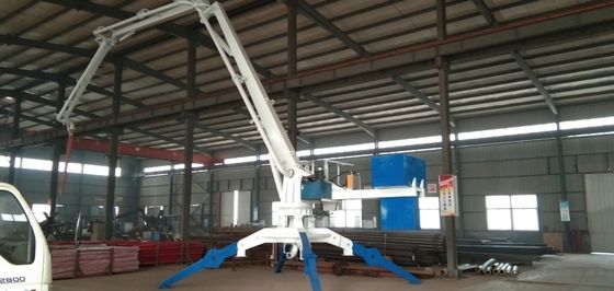 अच्छा दाम हाइड्रोलिक 5.5kw कंक्रीट प्लेसिंग बूम 360 डिग्री रोटेशन 3 मीटर नली के साथ ऑनलाइन
