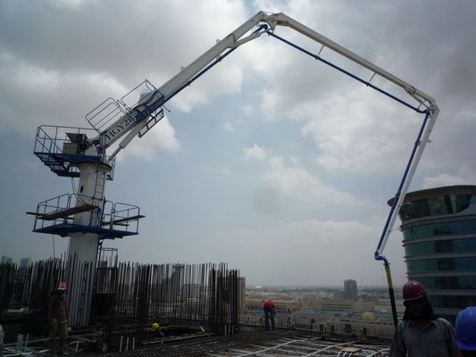 अच्छा दाम मंजिल फिक्स्ड 380V कंक्रीट प्लेसिंग बूम, 28 मीटर बूम प्लेसिंग कंक्रीट पंप ऑनलाइन
